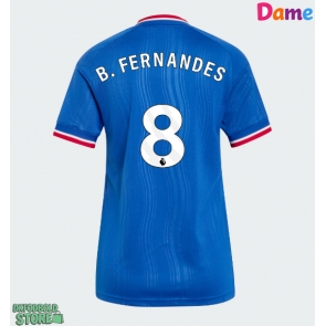 Manchester United Bruno Fernandes #8 Replika Udebanetrøje Dame 2026-27 Kortærmet